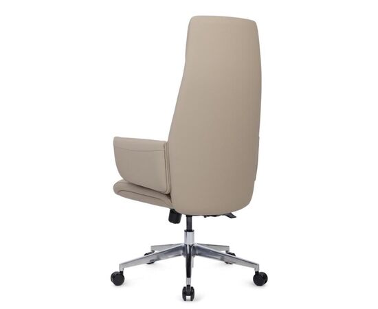Кресло Энзо 65x68x118/125 WISE-01 Бежевый, Основной цвет: Бежевый, Ширина: 65, Высота: 125, Глубина: 68, Максимальная ширина: 65, Максимальная глубина: 68, Максимальная высота: 125, Вес: 28,6, Материал сиденья: экокожа, Механизм: топ-ган, Подголовник: обтянутые экокожей в цвет кресла, Цвет сиденья: Бежевый, Цвет спинки: Бежевый, Материал спинки: экокожа, Гарантия: 5 лет, Страна производитель: Китай, Максимальная нагрузка: 250, Бренд: РИВА ООО, Артикул для сайта: WISE-01, изображение 5post-test