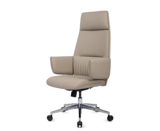 Кресло Энзо 65x68x118/125 WISE-01 Бежевый, Основной цвет: Бежевый, Ширина: 65, Высота: 125, Глубина: 68, Максимальная ширина: 65, Максимальная глубина: 68, Максимальная высота: 125, Вес: 28,6, Материал сиденья: экокожа, Механизм: топ-ган, Подголовник: обтянутые экокожей в цвет кресла, Цвет сиденья: Бежевый, Цвет спинки: Бежевый, Материал спинки: экокожа, Гарантия: 5 лет, Страна производитель: Китай, Максимальная нагрузка: 250, Бренд: РИВА ООО, Артикул для сайта: WISE-01, изображение 7post-test