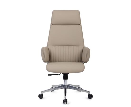 Кресло Энзо 65x68x118/125 WISE-01 Бежевый, Основной цвет: Бежевый, Ширина: 65, Высота: 125, Глубина: 68, Максимальная ширина: 65, Максимальная глубина: 68, Максимальная высота: 125, Вес: 28,6, Материал сиденья: экокожа, Механизм: топ-ган, Подголовник: обтянутые экокожей в цвет кресла, Цвет сиденья: Бежевый, Цвет спинки: Бежевый, Материал спинки: экокожа, Гарантия: 5 лет, Страна производитель: Китай, Максимальная нагрузка: 250, Бренд: РИВА ООО, Артикул для сайта: WISE-01, изображение 8post-test
