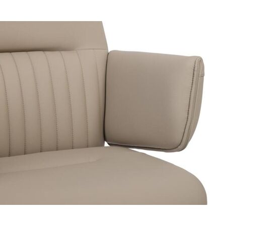 Кресло Энзо 65x68x118/125 WISE-01 Бежевый, Основной цвет: Бежевый, Ширина: 65, Высота: 125, Глубина: 68, Максимальная ширина: 65, Максимальная глубина: 68, Максимальная высота: 125, Вес: 28,6, Материал сиденья: экокожа, Механизм: топ-ган, Подголовник: обтянутые экокожей в цвет кресла, Цвет сиденья: Бежевый, Цвет спинки: Бежевый, Материал спинки: экокожа, Гарантия: 5 лет, Страна производитель: Китай, Максимальная нагрузка: 250, Бренд: РИВА ООО, Артикул для сайта: WISE-01, изображение 10post-test