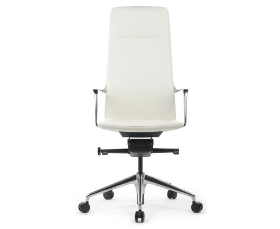 Кресло Плаза 68x68x119/127 FK004-A13 Белый, Основной цвет: Белый, Ширина: 68, Высота: 127, Глубина: 68, Максимальная ширина: 68, Максимальная глубина: 68, Максимальная высота: 127, Вес: 22, Материал сиденья: натуральная кожа/экокожа, Механизм: мультиблок, Подголовник: алюминий, Цвет сиденья: Белый, Цвет спинки: Белый, Максимальная нагрузка: 120, Материал спинки: натуральная кожа/экокожа, Гарантия: 5 лет, Страна производитель: Китай, Объем: 0,465, Бренд: РИВА ООО, Артикул для сайта: FK004-A13, изображение 5post-test