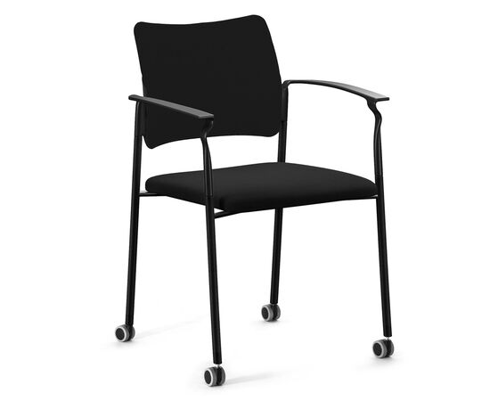 ПИНКО/PINKO Кресло обитое на колесах с черными опорами 44/59x45/48xh79 Pinko UPH cast black Pulse 24 Black Arms Черный/Черный/Черный, Основной цвет: Черный/Черный/Черный, Ширина: 59, Высота: 79, Глубина: 48, Максимальная ширина: 59, Максимальная глубина: 48, Минимальная ширина: 44, Максимальная высота: 79, Минимальная глубина: 45, Вес: 7,5, Объем: 0,16, Бренд: ЦЕНТРЭКСИМ ООО, Артикул для сайта: Pinko UPH cast black Pulse 24 Black Arms, изображение 2post-test
