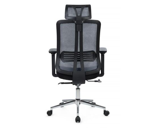 Кресло Бокс RCH 68x68x115/125 A663-3D-M3 Серый, Основной цвет: Серый, Ширина: 68, Высота: 125, Глубина: 68, Максимальная ширина: 68, Максимальная глубина: 68, Максимальная высота: 125, Вес: 16, Материал сиденья: ткань, Механизм: топ-ган люкс, Подголовник: пластик 3D, Цвет сиденья: Черный, Цвет спинки: Серый, Материал спинки: сетка, Гарантия: 1 год, Страна производитель: Китай, Максимальная нагрузка: 120, Бренд: РИВА ООО, Артикул для сайта: A663-3D-M3, изображение 4post-test