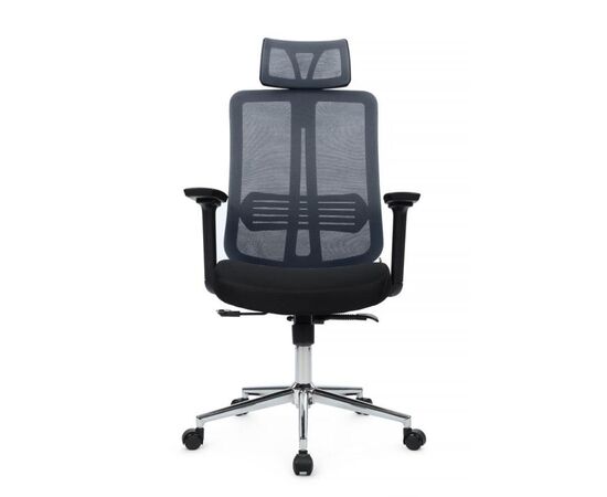 Кресло Бокс RCH 68x68x115/125 A663-3D-M3 Серый, Основной цвет: Серый, Ширина: 68, Высота: 125, Глубина: 68, Максимальная ширина: 68, Максимальная глубина: 68, Максимальная высота: 125, Вес: 16, Материал сиденья: ткань, Механизм: топ-ган люкс, Подголовник: пластик 3D, Цвет сиденья: Черный, Цвет спинки: Серый, Материал спинки: сетка, Гарантия: 1 год, Страна производитель: Китай, Максимальная нагрузка: 120, Бренд: РИВА ООО, Артикул для сайта: A663-3D-M3, изображение 8post-test
