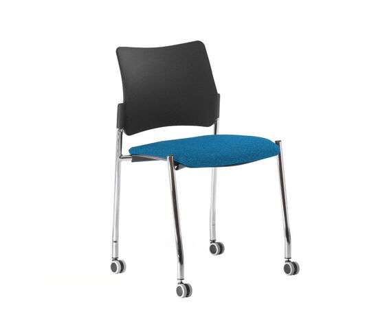 ПИНКО/PINKO Кресло на колесах без подлокотников 44/53x45/48xh79 Pinko plastic cast SLW 58 noArms ЧЕРН/ГОЛУБОЙ/ХРОМ, Основной цвет: ЧЕРН/ГОЛУБОЙ/ХРОМ, Ширина: 53, Высота: 79, Глубина: 48, Максимальная ширина: 53, Максимальная глубина: 48, Минимальная ширина: 44, Максимальная высота: 79, Минимальная глубина: 45, Вес: 8, Объем: 0,12, Бренд: ЦЕНТРЭКСИМ ООО, Артикул для сайта: Pinko plastic cast SLW 58 noArms, изображение 2post-test