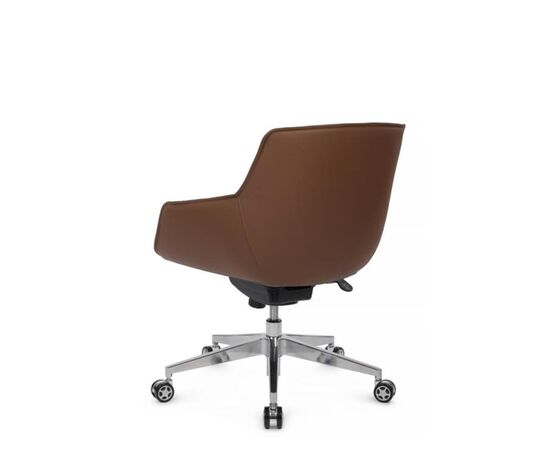 Кресло Мэджик-M 67x64x83/91 B628 Коричневый, Основной цвет: Коричневый, Ширина: 67, Высота: 91, Глубина: 64, Максимальная ширина: 67, Максимальная глубина: 64, Максимальная высота: 91, Вес: 19,75, Материал сиденья: экокожа, Механизм: топ-ган с фиксацией в 1 положении, Подголовник: обтянутые экокожей в цвет кресла, Цвет сиденья: Коричневый, Цвет спинки: Коричневый, Максимальная нагрузка: 120, Материал спинки: экокожа, Гарантия: 3 года, Страна производитель: Китай, Объем: 0,382, Бренд: РИВА ООО, Артикул для сайта: B628, изображение 5post-test