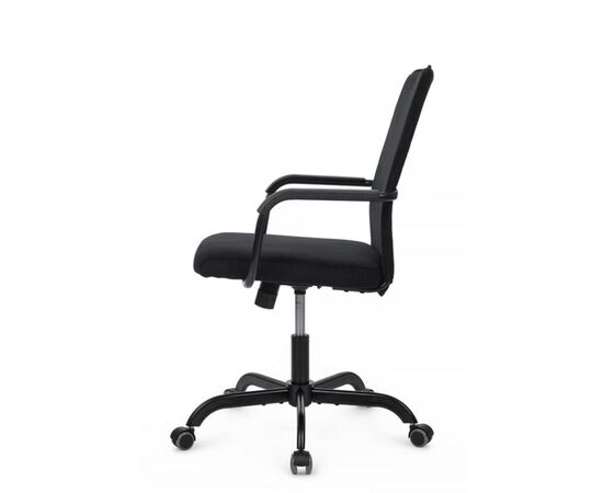 Кресло Рей RCH Низкая спинка 60x60x90/100 RPM-28 Чёрный, Основной цвет: Чёрный, Ширина: 60, Высота: 100, Глубина: 60, Максимальная ширина: 60, Максимальная глубина: 60, Максимальная высота: 100, Вес: 10,6, Материал сиденья: ткань, Подголовник: черный металл с накладками, Цвет сиденья: Черный, Цвет спинки: Черный, Максимальная нагрузка: 100, Материал спинки: ткань, Гарантия: 1 год, Страна производитель: Россия, Объем: 0,062, Бренд: РИВА ООО, Артикул для сайта: RPM-28, изображение 6post-test