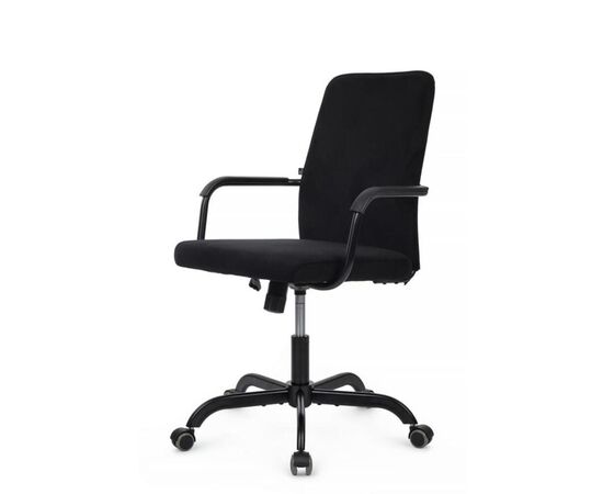 Кресло Рей RCH Низкая спинка 60x60x90/100 RPM-28 Чёрный, Основной цвет: Чёрный, Ширина: 60, Высота: 100, Глубина: 60, Максимальная ширина: 60, Максимальная глубина: 60, Максимальная высота: 100, Вес: 10,6, Материал сиденья: ткань, Подголовник: черный металл с накладками, Цвет сиденья: Черный, Цвет спинки: Черный, Максимальная нагрузка: 100, Материал спинки: ткань, Гарантия: 1 год, Страна производитель: Россия, Объем: 0,062, Бренд: РИВА ООО, Артикул для сайта: RPM-28, изображение 7post-test