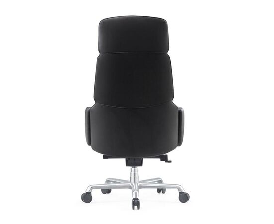 Кресло Лаворо 69x78x121/129 A2411-1 Чёрный, Основной цвет: Чёрный, Ширина: 69, Высота: 129, Глубина: 78, Максимальная ширина: 69, Максимальная глубина: 78, Максимальная высота: 129, Вес: 29, Материал сиденья: натуральная кожа/экокожа, Механизм: синхромеханизм с фиксацией в 4 положениях, Подголовник: обтянутые кожей в цвет кресла, Цвет сиденья: Черный, Цвет спинки: Черный, Максимальная нагрузка: 250, Материал спинки: натуральная кожа/экокожа, Гарантия: 5 лет, Страна производитель: Китай, Объем: 0,268, Бренд: РИВА ООО, Артикул для сайта: A2411-1, изображение 4post-test