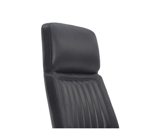 Кресло Лаворо 69x78x121/129 A2411-1 Чёрный, Основной цвет: Чёрный, Ширина: 69, Высота: 129, Глубина: 78, Максимальная ширина: 69, Максимальная глубина: 78, Максимальная высота: 129, Вес: 29, Материал сиденья: натуральная кожа/экокожа, Механизм: синхромеханизм с фиксацией в 4 положениях, Подголовник: обтянутые кожей в цвет кресла, Цвет сиденья: Черный, Цвет спинки: Черный, Максимальная нагрузка: 250, Материал спинки: натуральная кожа/экокожа, Гарантия: 5 лет, Страна производитель: Китай, Объем: 0,268, Бренд: РИВА ООО, Артикул для сайта: A2411-1, изображение 7post-test