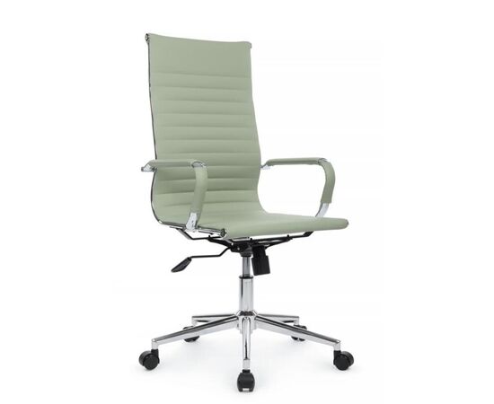 Кресло Хьюго RCH 57x56x109/119 6002-1SE Зеленый, Основной цвет: Зеленый, Ширина: 57, Высота: 119, Глубина: 56, Максимальная ширина: 57, Максимальная глубина: 56, Максимальная высота: 119, Вес: 12,6, Материал сиденья: экокожа, Механизм: топ-ган, Подголовник: металлические хромированные, с накладками из экокожи в цвет кресла, Цвет сиденья: Зеленый, Цвет спинки: Зеленый, Максимальная нагрузка: 120, Материал спинки: экокожа, Гарантия: 1 год, Страна производитель: Китай, Объем: 0,288, Бренд: РИВА ООО, Артикул для сайта: 6002-1SE, изображение 2post-test