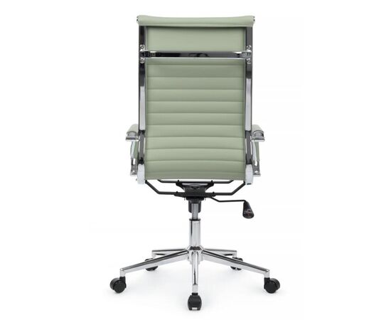 Кресло Хьюго RCH 57x56x109/119 6002-1SE Зеленый, Основной цвет: Зеленый, Ширина: 57, Высота: 119, Глубина: 56, Максимальная ширина: 57, Максимальная глубина: 56, Максимальная высота: 119, Вес: 12,6, Материал сиденья: экокожа, Механизм: топ-ган, Подголовник: металлические хромированные, с накладками из экокожи в цвет кресла, Цвет сиденья: Зеленый, Цвет спинки: Зеленый, Максимальная нагрузка: 120, Материал спинки: экокожа, Гарантия: 1 год, Страна производитель: Китай, Объем: 0,288, Бренд: РИВА ООО, Артикул для сайта: 6002-1SE, изображение 4post-test