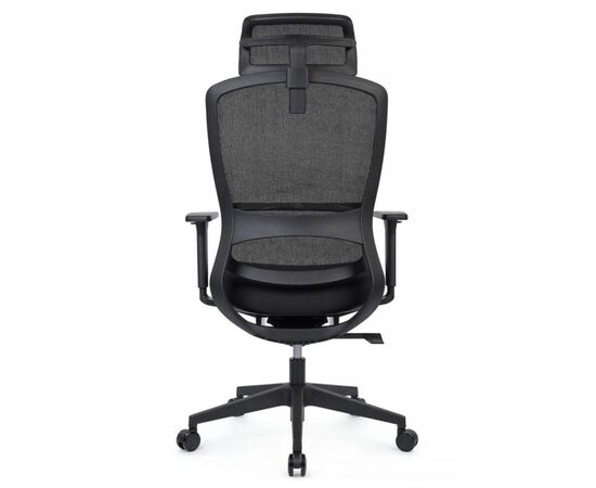 Кресло Скилл RCH 65x63x126/136 6245AX-HS Чёрный, Основной цвет: Чёрный, Ширина: 65, Высота: 136, Глубина: 63, Максимальная ширина: 65, Максимальная глубина: 63, Максимальная высота: 136, Вес: 18,4, Материал сиденья: ткань, Механизм: топ-ган с фиксацией в 3 положениях, Подголовник: черный пластик 1D, Цвет сиденья: Черный, Цвет спинки: Черный, Максимальная нагрузка: 120, Материал спинки: сетка, Гарантия: 1 год, Страна производитель: Китай, Объем: 0,128, Бренд: РИВА ООО, Артикул для сайта: 6245AX-HS, изображение 4post-test