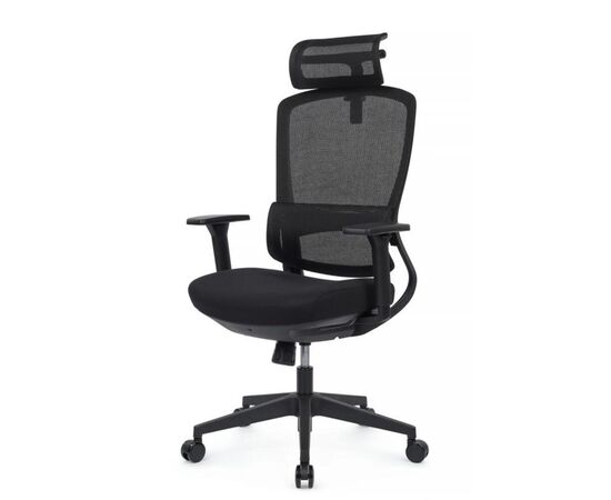Кресло Скилл RCH 65x63x126/136 6245AX-HS Чёрный, Основной цвет: Чёрный, Ширина: 65, Высота: 136, Глубина: 63, Максимальная ширина: 65, Максимальная глубина: 63, Максимальная высота: 136, Вес: 18,4, Материал сиденья: ткань, Механизм: топ-ган с фиксацией в 3 положениях, Подголовник: черный пластик 1D, Цвет сиденья: Черный, Цвет спинки: Черный, Максимальная нагрузка: 120, Материал спинки: сетка, Гарантия: 1 год, Страна производитель: Китай, Объем: 0,128, Бренд: РИВА ООО, Артикул для сайта: 6245AX-HS, изображение 7post-test