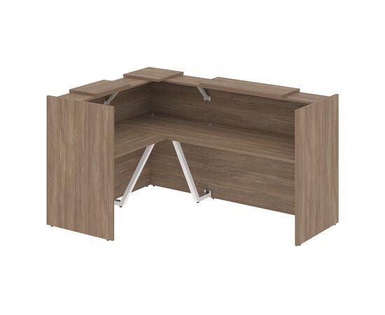 Оникс Ресепшн 2168x1568x1187 O.R-K-23 Дуб Аризона, Основной цвет: Дуб Аризона, Ширина: 2168, Высота: 1187, Глубина: 1568, Максимальная ширина: 2168, Максимальная глубина: 1568, Максимальная высота: 1187, Объем: 0,475, Бренд: РИВА ООО, Артикул для сайта: O.R-K-23, изображение 2post-test