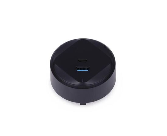 Адаптер трековой розетки USB/Type-C d65 T21R-B.N Чёрный, Основной цвет: Чёрный, Максимальный диаметр: 65, Вес: 0,081, Бренд: РИВА ООО, Артикул для сайта: T21R-B.N, изображение 3post-test
