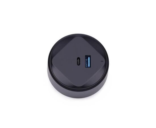 Адаптер трековой розетки USB/Type-C d65 T21R-B.N Чёрный, Основной цвет: Чёрный, Максимальный диаметр: 65, Вес: 0,081, Бренд: РИВА ООО, Артикул для сайта: T21R-B.N, изображение 4post-test