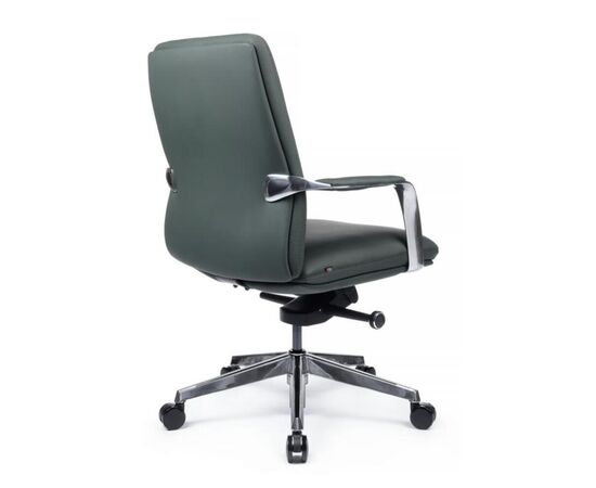 Кресло Пабло-M 67x67x95/101 B2216-1 Зеленый, Основной цвет: Зеленый, Ширина: 67, Высота: 101, Глубина: 67, Максимальная ширина: 67, Максимальная глубина: 67, Максимальная высота: 101, Вес: 23,5, Материал сиденья: натуральная кожа/экокожа, Механизм: мультиблок с фиксацией в 3 положениях, Подголовник: алюминий, с накладками из кожи в цвет кресла, Цвет сиденья: Зеленый, Цвет спинки: Зеленый, Максимальная нагрузка: 150, Материал спинки: натуральная кожа/экокожа, Гарантия: 5 лет, Страна производитель: Китай, Объем: 0,185, Бренд: РИВА ООО, Артикул для сайта: B2216-1, изображение 3post-test