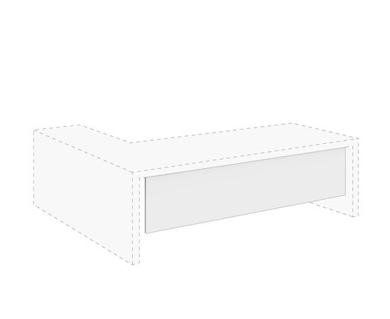 КИО/KYO Передняя панель 218x45 KY4135 301 Белый глянец, Основной цвет: Белый глянец, Ширина: 218, Глубина: 45, Максимальная ширина: 218, Максимальная глубина: 45, Вес: 12,8, Объем: 0,03, Бренд: ЦЕНТРЭКСИМ ООО, Артикул для сайта: KY4135 301, изображение 2post-test
