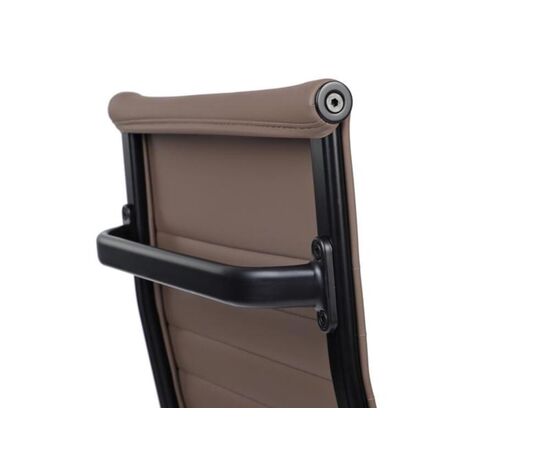 Кресло Хьюго RCH 57x56x109/119 6002-1SEB Коричневый/Металл Черный, Основной цвет: Коричневый/Металл Черный, Ширина: 57, Высота: 119, Глубина: 56, Максимальная ширина: 57, Максимальная глубина: 56, Максимальная высота: 119, Вес: 12,6, Материал сиденья: экокожа, Механизм: топ-ган, Подголовник: черный металл, с накладками из экокожи в цвет кресла, Цвет сиденья: Коричневый, Цвет спинки: Коричневый, Максимальная нагрузка: 120, Материал спинки: экокожа, Гарантия: 1 год, Страна производитель: Китай, Объем: 0,288, Бренд: РИВА ООО, Артикул для сайта: 6002-1SEB, изображение 10post-test