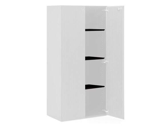 МУЛЬТИПЛИЧЕО/MULTIPLICEO Комплект полок 3шт 76x39 F53-SHW31 QK Чёрный, Основной цвет: Чёрный, Ширина: 76, Глубина: 39, Максимальная ширина: 76, Максимальная глубина: 39, Вес: 12, Объем: 0,024, Бренд: ЦЕНТРЭКСИМ ООО, Артикул для сайта: F53-SHW31 QK, изображение 2post-test