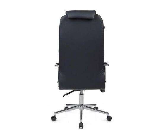 Кресло Танго RCH 53x78x114/124 TOL-207 Чёрный, Основной цвет: Чёрный, Ширина: 53, Высота: 124, Глубина: 78, Максимальная ширина: 53, Максимальная глубина: 78, Максимальная высота: 124, Вес: 14, Материал сиденья: экокожа, Механизм: топ-ган люкс, Подголовник: хром, с накладками из экокожи в цвет кресла, Цвет сиденья: Черный, Цвет спинки: Черный, Максимальная нагрузка: 120, Материал спинки: экокожа, Гарантия: 1 год, Страна производитель: Россия, Объем: 0,219, Бренд: РИВА ООО, Артикул для сайта: TOL-207, изображение 4post-test