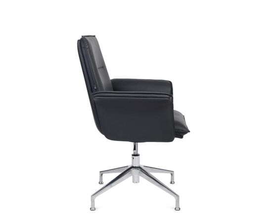 Кресло Визо-СТ RCH 73x65x93/101 C2507 Чёрный, Основной цвет: Чёрный, Ширина: 73, Высота: 101, Глубина: 65, Максимальная ширина: 73, Максимальная глубина: 65, Максимальная высота: 101, Вес: 20, Материал сиденья: экокожа, Механизм: пиастра, Подголовник: обтянутые экокожей в цвет кресла, Цвет сиденья: Черный, Цвет спинки: Черный, Максимальная нагрузка: 120, Материал спинки: экокожа, Гарантия: 1 год, Страна производитель: Китай, Объем: 0,328, Бренд: РИВА ООО, Артикул для сайта: C2507, изображение 2post-test