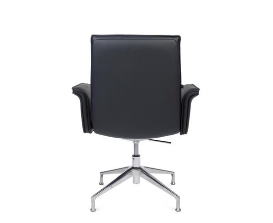 Кресло Визо-СТ RCH 73x65x93/101 C2507 Чёрный, Основной цвет: Чёрный, Ширина: 73, Высота: 101, Глубина: 65, Максимальная ширина: 73, Максимальная глубина: 65, Максимальная высота: 101, Вес: 20, Материал сиденья: экокожа, Механизм: пиастра, Подголовник: обтянутые экокожей в цвет кресла, Цвет сиденья: Черный, Цвет спинки: Черный, Максимальная нагрузка: 120, Материал спинки: экокожа, Гарантия: 1 год, Страна производитель: Китай, Объем: 0,328, Бренд: РИВА ООО, Артикул для сайта: C2507, изображение 4post-test