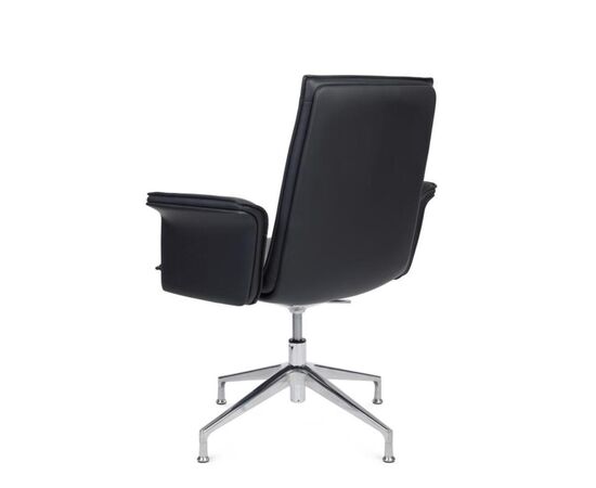 Кресло Визо-СТ RCH 73x65x93/101 C2507 Чёрный, Основной цвет: Чёрный, Ширина: 73, Высота: 101, Глубина: 65, Максимальная ширина: 73, Максимальная глубина: 65, Максимальная высота: 101, Вес: 20, Материал сиденья: экокожа, Механизм: пиастра, Подголовник: обтянутые экокожей в цвет кресла, Цвет сиденья: Черный, Цвет спинки: Черный, Максимальная нагрузка: 120, Материал спинки: экокожа, Гарантия: 1 год, Страна производитель: Китай, Объем: 0,328, Бренд: РИВА ООО, Артикул для сайта: C2507, изображение 5post-test
