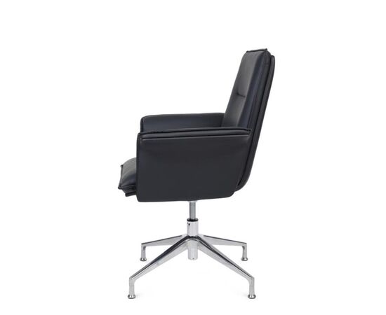 Кресло Визо-СТ RCH 73x65x93/101 C2507 Чёрный, Основной цвет: Чёрный, Ширина: 73, Высота: 101, Глубина: 65, Максимальная ширина: 73, Максимальная глубина: 65, Максимальная высота: 101, Вес: 20, Материал сиденья: экокожа, Механизм: пиастра, Подголовник: обтянутые экокожей в цвет кресла, Цвет сиденья: Черный, Цвет спинки: Черный, Максимальная нагрузка: 120, Материал спинки: экокожа, Гарантия: 1 год, Страна производитель: Китай, Объем: 0,328, Бренд: РИВА ООО, Артикул для сайта: C2507, изображение 6post-test