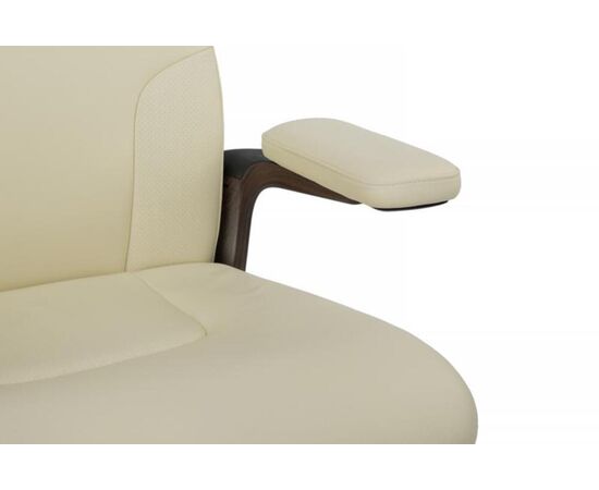 Кресло Марк 74x70x120/126 FK006-A Кремово-белый, Основной цвет: Кремово-белый, Ширина: 74, Высота: 126, Глубина: 70, Максимальная ширина: 74, Максимальная глубина: 70, Максимальная высота: 126, Вес: 35,2, Материал сиденья: натуральная кожа, Механизм: синхромеханизм со слайдером с фиксацией в 3 положениях, Подголовник: 3D, с накладками из кожи в цвет кресла, Цвет сиденья: Кремовый, Цвет спинки: Кремовый, Максимальная нагрузка: 250, Материал спинки: натуральная кожа, Гарантия: 5 лет, Страна производитель: Китай, Объем: 0,389, Бренд: РИВА ООО, Артикул для сайта: FK006-A, изображение 15post-test