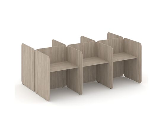Бэлл Комплект №18 3012x1800x1200 KCB.K-018 Дуб Аттик, Основной цвет: Дуб Аттик, Ширина: 3012, Высота: 1200, Глубина: 1800, Максимальная ширина: 3012, Максимальная глубина: 1800, Максимальная высота: 1200, Объем: 0,265, Бренд: РИВА ООО, Артикул для сайта: KCB.K-018, изображение 2post-test