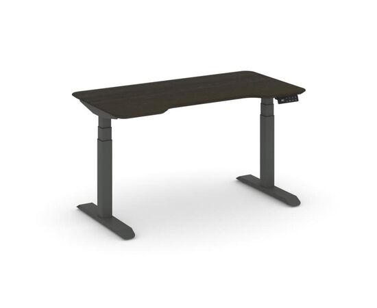 Мув Ап Стол электроподъемный 1580x720x660/1305 MV.M.SEWD-4.7.V Дуб Темный/Металл Антрацит Матовый Гладкий, Минимальная высота: 660, Основной цвет: Дуб Темный/Металл Антрацит Матовый Гладкий, Ширина: 1580, Высота: 1305, Глубина: 720, Максимальная ширина: 1580, Максимальная глубина: 720, Максимальная высота: 1305, Вес: 2,74, Объем: 0,196, Бренд: РИВА ООО, Артикул для сайта: MV.M.SEWD-4.7.V, изображение 2post-test