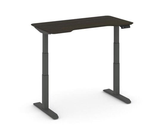 Мув Ап Стол электроподъемный 1580x720x660/1305 MV.M.SEWD-4.7.V Дуб Темный/Металл Антрацит Матовый Гладкий, Минимальная высота: 660, Основной цвет: Дуб Темный/Металл Антрацит Матовый Гладкий, Ширина: 1580, Высота: 1305, Глубина: 720, Максимальная ширина: 1580, Максимальная глубина: 720, Максимальная высота: 1305, Вес: 2,74, Объем: 0,196, Бренд: РИВА ООО, Артикул для сайта: MV.M.SEWD-4.7.V, изображение 3post-test