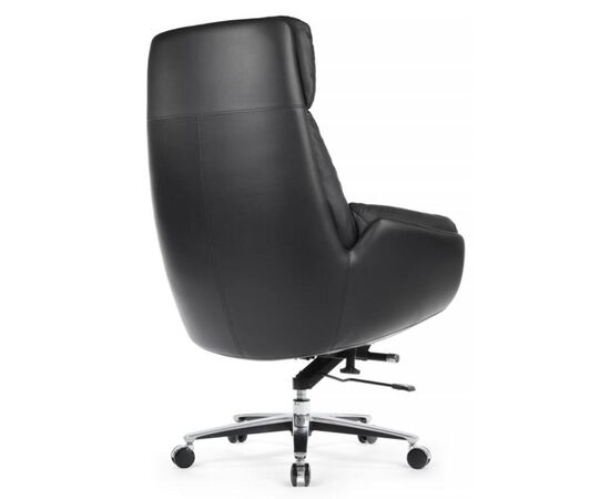 Кресло Марко 80x80x118/122 LS-262A Чёрный, Основной цвет: Чёрный, Ширина: 80, Высота: 122, Глубина: 80, Максимальная ширина: 80, Максимальная глубина: 80, Максимальная высота: 122, Вес: 36, Материал сиденья: натуральная кожа/экокожа, Механизм: дип-тильт, Подголовник: обтянутые кожей в цвет кресла, Цвет сиденья: Черный, Цвет спинки: Черный, Максимальная нагрузка: 250, Материал спинки: натуральная кожа/экокожа, Гарантия: 3 года, Страна производитель: Китай, Объем: 0,584, Бренд: РИВА ООО, Артикул для сайта: LS-262A, изображение 3post-test