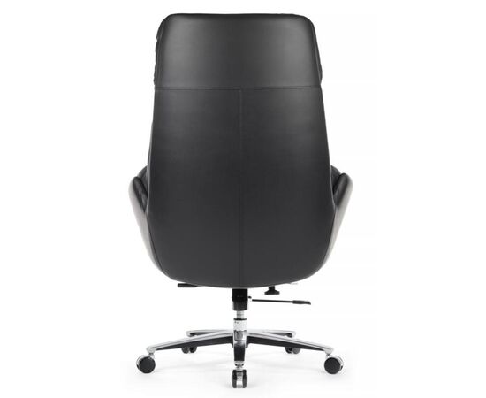 Кресло Марко 80x80x118/122 LS-262A Чёрный, Основной цвет: Чёрный, Ширина: 80, Высота: 122, Глубина: 80, Максимальная ширина: 80, Максимальная глубина: 80, Максимальная высота: 122, Вес: 36, Материал сиденья: натуральная кожа/экокожа, Механизм: дип-тильт, Подголовник: обтянутые кожей в цвет кресла, Цвет сиденья: Черный, Цвет спинки: Черный, Максимальная нагрузка: 250, Материал спинки: натуральная кожа/экокожа, Гарантия: 3 года, Страна производитель: Китай, Объем: 0,584, Бренд: РИВА ООО, Артикул для сайта: LS-262A, изображение 4post-test