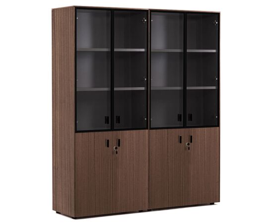 ЭНЦО/ENZO Шкаф комбинированный-x2 162x44xh197 109 728 ECL 01 ЭВКАЛИПТ МОРЕН/ЧЕРН, Основной цвет: ЭВКАЛИПТ МОРЕН/ЧЕРН, Ширина: 162, Высота: 197, Глубина: 44, Максимальная ширина: 162, Максимальная глубина: 44, Максимальная высота: 197, Вес: 268, Объем: 0,59, Бренд: ЦЕНТРЭКСИМ ООО, Артикул для сайта: 109 728 ECL 01, изображение 2post-test
