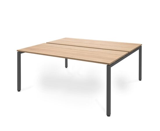 ТУР Л/TOUR L Бенч на 2 рабочих места 160x143xh75 119S109 DLDF (7016) Дуб Калиф/Антрацит, Основной цвет: Дуб Калиф/Антрацит, Ширина: 160, Высота: 75, Глубина: 143, Максимальная ширина: 160, Максимальная глубина: 143, Максимальная высота: 75, Вес: 60, Объем: 0,165, Бренд: ЦЕНТРЭКСИМ ООО, Артикул для сайта: 119S109 DLDF (7016), изображение 2post-test
