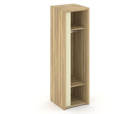 Корнер Гардероб узкий правый 600x600x2000 COR.GB-2 (R) Гикори Песочный/Ваниль, Основной цвет: Гикори Песочный/Ваниль, Ширина: 600, Высота: 2000, Глубина: 600, Максимальная ширина: 600, Максимальная глубина: 600, Максимальная высота: 2000, Объем: 0,221, Бренд: РИВА ООО, Артикул: COR.GB-2 (R), изображение 2post-test