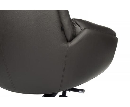 Кресло Марко 80x80x118/122 LS-262A Коричневый, Основной цвет: Коричневый, Ширина: 80, Высота: 122, Глубина: 80, Максимальная ширина: 80, Максимальная глубина: 80, Максимальная высота: 122, Вес: 36, Материал сиденья: натуральная кожа/экокожа, Механизм: дип-тильт, Подголовник: обтянутые кожей в цвет кресла, Цвет сиденья: Коричневый, Цвет спинки: Коричневый, Максимальная нагрузка: 250, Материал спинки: натуральная кожа/экокожа, Гарантия: 3 года, Страна производитель: Китай, Объем: 0,584, Бренд: РИВА ООО, Артикул для сайта: LS-262A, изображение 8post-test