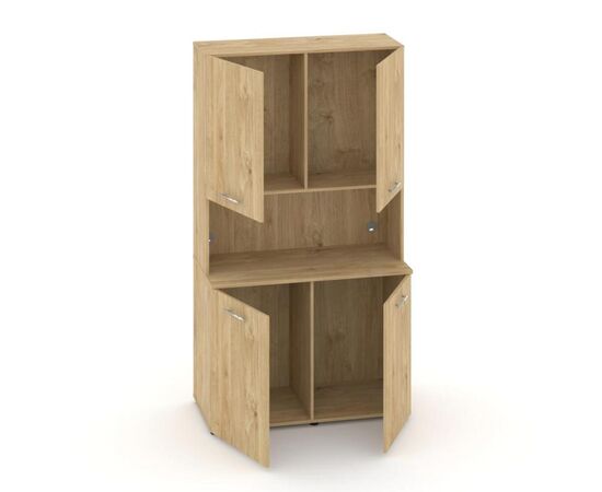 Фит Вариант № 7 1200x600/420x2178 MN-007 Тиквуд Светлый, Основной цвет: Тиквуд Светлый, Ширина: 1200, Высота: 2178, Глубина: 420, Максимальная ширина: 1200, Максимальная глубина: 420, Максимальная высота: 2178, Минимальная глубина: 600, Объем: 0,212, Бренд: РИВА ООО, Артикул для сайта: MN-007, изображение 2post-test