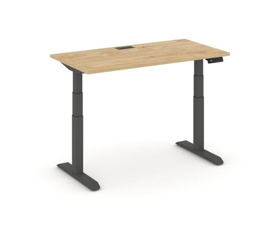 Мув Ап Стол электроподъемный 1 лючок 162x82, 1180x720x660/1305 MV.SEWD-2.7.Z Тиквуд Светлый/Металл Антрацит Матовый Гладкий, Основной цвет: Тиквуд Светлый/Металл Антрацит Матовый Гладкий, Минимальная высота: 660, Ширина: 1180, Высота: 1305, Глубина: 720, Максимальная ширина: 1180, Максимальная глубина: 720, Максимальная высота: 1305, Объем: 0,197, Бренд: РИВА ООО, Артикул для сайта: MV.SEWD-2.7.Z, изображение 2post-test