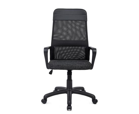 Кресло Слот 58x60x105/115 RCH-1166 TW PL Чёрный, Основной цвет: Чёрный, Ширина: 58, Минимальная высота: 105, Высота: 115, Глубина: 60, Максимальная ширина: 58, Максимальная глубина: 60, Максимальная высота: 115, Вес: 9,6, Материал сиденья: ткань, Механизм: топ-ган, Подголовник: пластик, Цвет сиденья: Черный, Цвет спинки: Черный, Материал спинки: экокожа/сетка, Гарантия: 1 год, Страна производитель: Россия, Объем: 0,135, Максимальная нагрузка: 120, Бренд: РИВА ООО, Артикул для сайта: RCH-1166 TW PL, изображение 8post-test