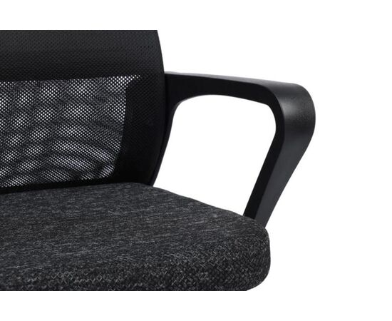 Кресло Слот 58x60x105/115 RCH-1166 TW PL Чёрный, Основной цвет: Чёрный, Ширина: 58, Минимальная высота: 105, Высота: 115, Глубина: 60, Максимальная ширина: 58, Максимальная глубина: 60, Максимальная высота: 115, Вес: 9,6, Материал сиденья: ткань, Механизм: топ-ган, Подголовник: пластик, Цвет сиденья: Черный, Цвет спинки: Черный, Материал спинки: экокожа/сетка, Гарантия: 1 год, Страна производитель: Россия, Объем: 0,135, Максимальная нагрузка: 120, Бренд: РИВА ООО, Артикул для сайта: RCH-1166 TW PL, изображение 11post-test