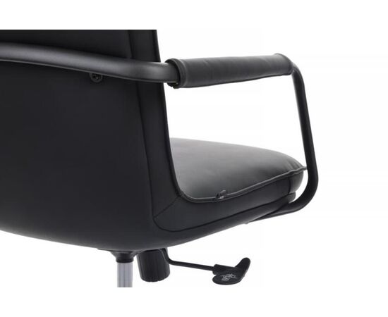 Кресло Тино RCH 68x68x115/125 CM-P004AS Чёрный, Основной цвет: Чёрный, Ширина: 68, Высота: 125, Глубина: 68, Максимальная ширина: 68, Максимальная глубина: 68, Максимальная высота: 125, Вес: 21,6, Материал сиденья: экокожа, Механизм: топ-ган, Подголовник: черный металл, с накладками из экокожи в цвет кресла, Цвет сиденья: Черный, Цвет спинки: Черный, Максимальная нагрузка: 150, Материал спинки: экокожа, Гарантия: 1 год, Страна производитель: Китай, Объем: 0,332, Бренд: РИВА ООО, Артикул для сайта: CM-P004AS, изображение 12post-test