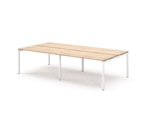 ТУР/TOUR Бенч на 4 рабочих места 276x139xh75 TOUR bench 280x139 DL Дуб Калиф/Белый, Основной цвет: Дуб Калиф/Белый, Ширина: 276, Высота: 75, Глубина: 139, Максимальная ширина: 276, Максимальная глубина: 139, Максимальная высота: 75, Вес: 115,4, Объем: 0,32, Бренд: ЦЕНТРЭКСИМ ООО, Артикул для сайта: TOUR bench 280x139 DL, изображение 2post-test
