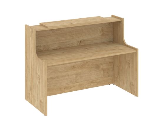 Оникс Ресепшн 1630x766x1187 O.R-K-2 Тиквуд Светлый, Основной цвет: Тиквуд Светлый, Ширина: 1630, Высота: 1187, Глубина: 766, Максимальная ширина: 1630, Максимальная глубина: 766, Максимальная высота: 1187, Объем: 0,244, Бренд: РИВА ООО, Артикул для сайта: O.R-K-2, изображение 2post-test
