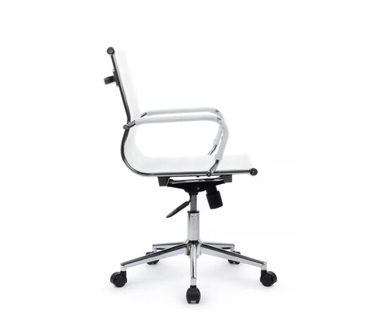 Кресло Хьюго RCH 57x56x92/102 6001-2SE Белый, Основной цвет: Белый, Ширина: 57, Высота: 102, Глубина: 56, Максимальная ширина: 57, Максимальная глубина: 56, Максимальная высота: 102, Вес: 12,3, Материал сиденья: сетка, Механизм: топ-ган, Подголовник: металлические хромированные, с накладками из сетки в цвет кресла, Цвет сиденья: Белый, Цвет спинки: Белый, Максимальная нагрузка: 120, Материал спинки: сетка, Гарантия: 1 год, Страна производитель: Китай, Объем: 0,288, Бренд: РИВА ООО, Артикул для сайта: 6001-2SE, изображение 2post-test