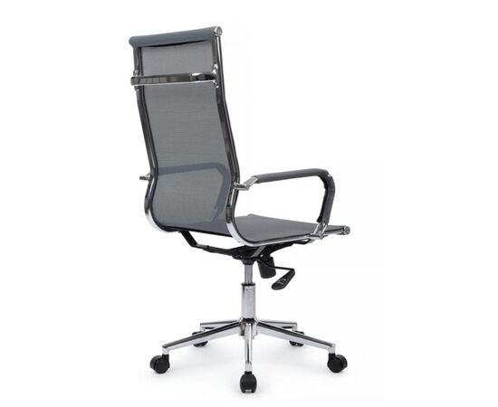 Кресло Хьюго RCH 57x56x109/119 6001-1SE Серый, Основной цвет: Серый, Ширина: 57, Высота: 119, Глубина: 56, Максимальная ширина: 57, Максимальная глубина: 56, Максимальная высота: 119, Вес: 12,6, Материал сиденья: сетка, Механизм: топ-ган, Подголовник: металлические хромированные, с накладками из сетки в цвет кресла, Цвет сиденья: Серый, Цвет спинки: Серый, Максимальная нагрузка: 120, Материал спинки: сетка, Гарантия: 1 год, Страна производитель: Китай, Объем: 0,288, Бренд: РИВА ООО, Артикул для сайта: 6001-1SE, изображение 3post-test