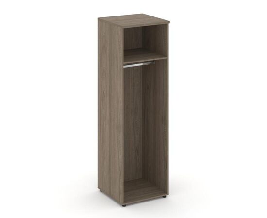 Стайл Проджект Гардероб узкий глубокий 600x600x1982 SN.GB.E-002 Вяз Благородный/Черный Ручки, Основной цвет: Вяз Благородный/Черный Ручки, Ширина: 600, Высота: 1982, Глубина: 600, Максимальная ширина: 600, Максимальная глубина: 600, Максимальная высота: 1982, Объем: 0,091, Бренд: РИВА ООО, Артикул для сайта: SN.GB.E-002, изображение 2post-test
